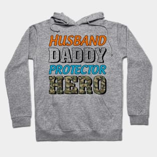 Husband Daddy Protector Hero Hoodie